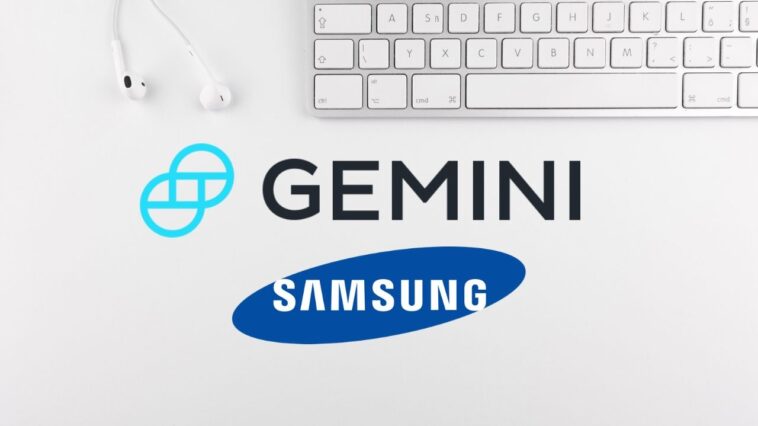 Gemini Exchange Partner Samsung Blockchain