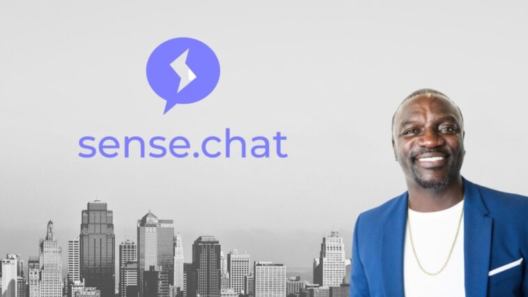 AKON City to use Sense chat as Private Messaging App